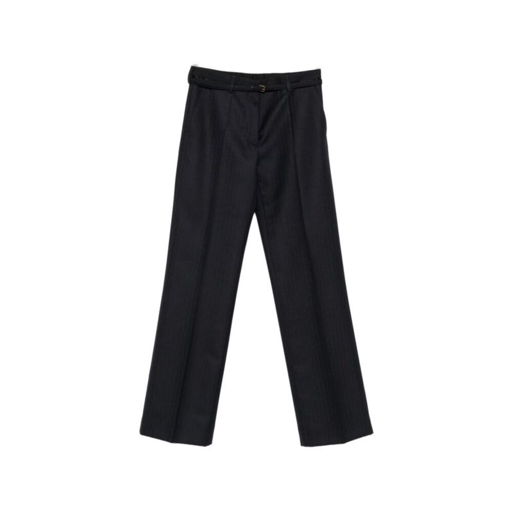 Dries Van Noten Women Presta Wool Trousers